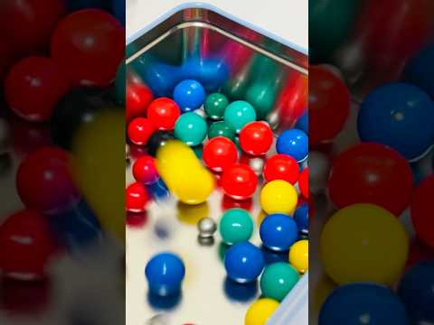 Satisfying Colorful Balls Dropping ASMR toyasmr colorfultoy…