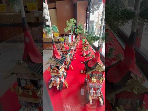 shorts 毎年楽しみな「くろちく」さんのショーウィンドウ 祇園祭 後祭 宵山 2026年7月23日