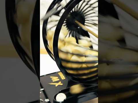 Oddly Satisfying Bingo Machine ASMR 🎰🔊 Lucky Number? shorts