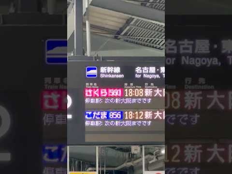 shorts さくら560号　新神戸駅入線です　2025年12月30日 サムネイル