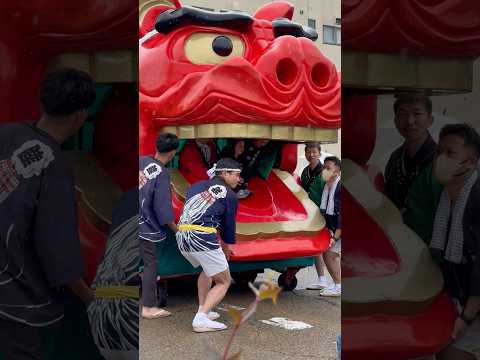 shorts 獅子パックン　桜🌸　酒田大獅子　酒田まつり サムネイル