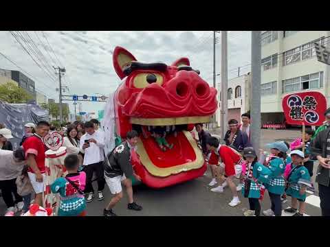 獅子パックン 酒田大獅子 日和 酒田まつり 2026年5月20日