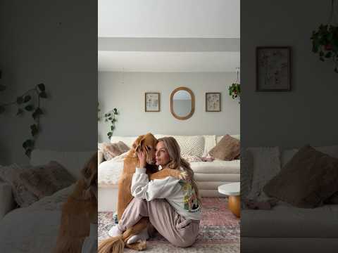 coming home to my golden retriever🤍#goldenretreivers #dog #… サムネイル