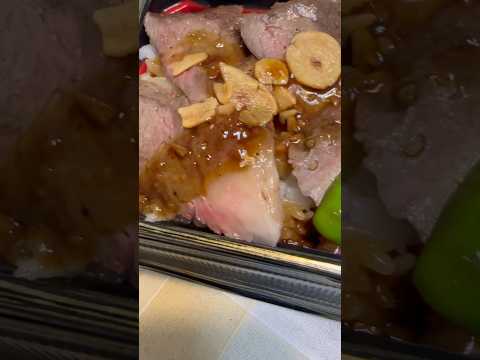 #shorts 美味しいんです♪  千葉ペリエのお肉屋さんのスタミナビフテキ重😋　2025年12月16日 サムネイル