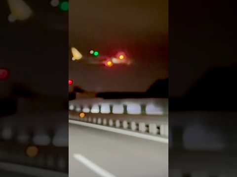 shorts 着陸する旅客機が東関道を渡ります〜　2026年4月9日 サムネイル