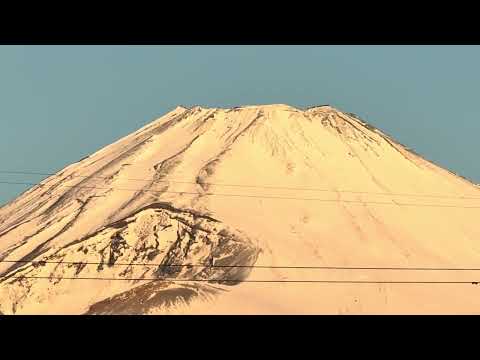 今朝 富士山🗻　レンブラントスタイル御殿場にて　2026年1月23日 サムネイル