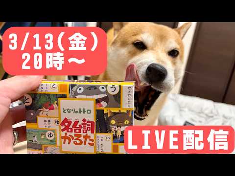 柴犬こむぎとボクのジブリ名台詞カルタ大会 サムネイル