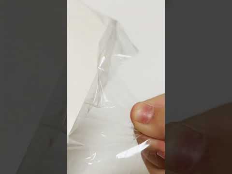 Satisfying Crinkle ASMR 🛍️🔊 Opening a Bag shorts サムネイル