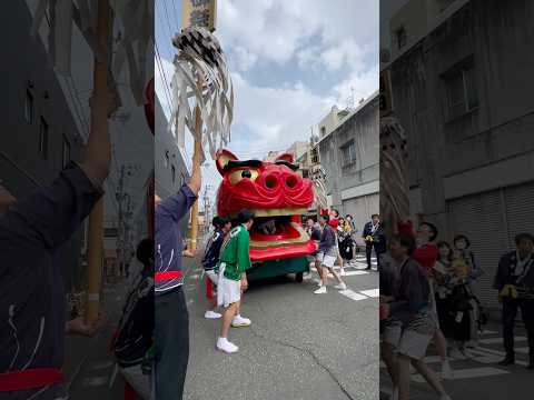 shorts 酒田大獅子　日和　獅子パックン　酒田まつり サムネイル