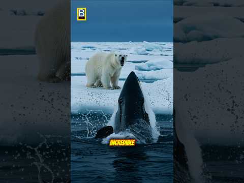 The Moment a Polar Bear Witnesses an Orca’s Impossible Jump… サムネイル