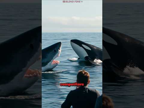 Great White Shark VS Orca Come Face To Face In The Ocean! サムネイル