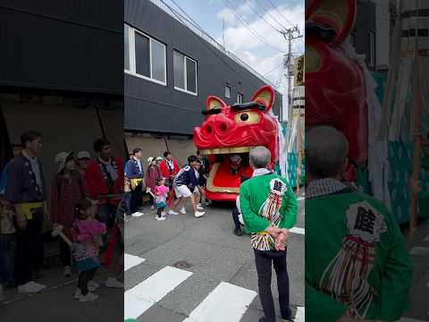 shorts 酒田大獅子　日和　獅子パックン　酒田まつり サムネイル