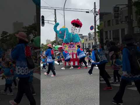 shorts 浄徳幼稚園さんの山車です～　酒田まつり サムネイル