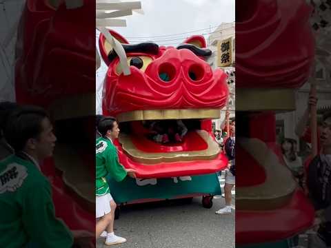 shorts 酒田大獅子日和　獅子パックン　酒田まつり サムネイル
