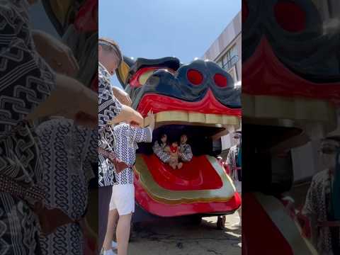 shorts 獅子パックン　松🌲　酒田大獅子　酒田まつり