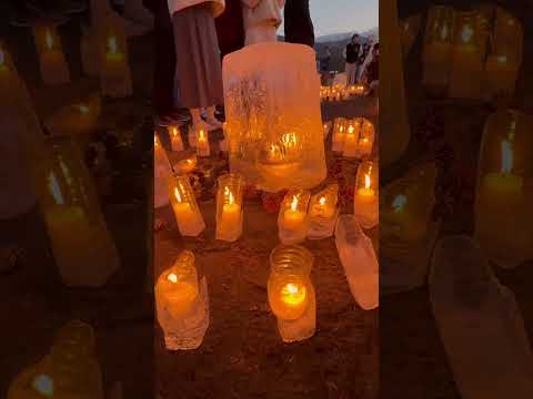 shorts アイスキャンドル🕯️  山中湖アイスキャンドルフェスティバル　山中湖交流プラザきららにて　2026年2月… サムネイル