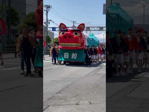 shorts 酒田大獅子日和　獅子パックン　酒田まつり サムネイル