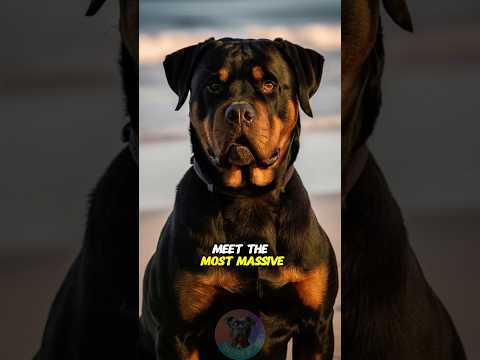 Meet the Most Massive Rottweiler on the Planet short dog do…