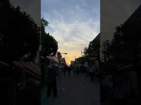 shorts 夕暮れの酒田の町　酒田まつり　2026年5月19日