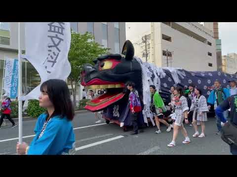 酒田大獅子　山車行列　酒田まつり　2026年5月20日