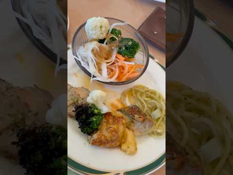 shorts キャロットラペが特に美味しかった😋　ホテルグリーンタワーのランチビッフェ　2026年1月17日 サムネイル