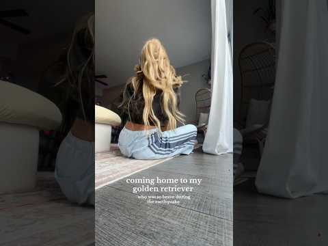 coming home to my golden retriever🥵goldenretreivers dog pup… サムネイル