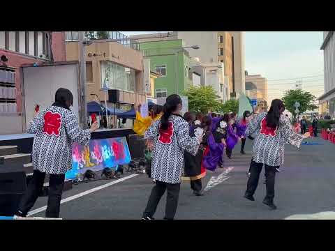 shorts 夢湊烈風✕ 山形庄内よさこい連盟✕宵祭り委員会ステージ運営班　酒田まつり 宵祭りにて　2026年5月19日