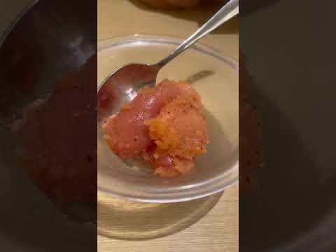 shorts さち福や さん 座ったら直ぐお水と共にやって来る食べ放題の明太子😋　2025年12月29日 サムネイル