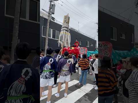shorts 獅子パックン　日和　酒田大獅子　酒田まつり サムネイル