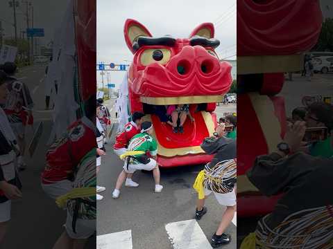 shorts 獅子パックン　酒田大獅子　日和　酒田まつり　2026年5月20日