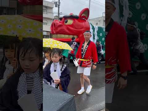 shorts 酒田大獅子　桜🌸　獅子パックン　酒田まつり サムネイル