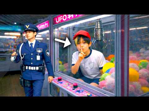 閉店後のゲームセンターに隠れて２４時間遊び続ける小学生【コント】 サムネイル