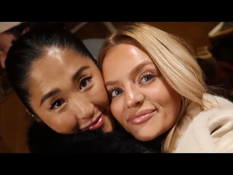 [4K USA] Blue Raincoat, Black Dress Confident & Semi-Transp… サムネイル