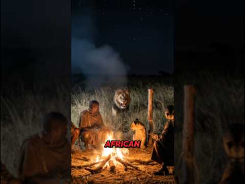 Father Lion Saves His Cub from Cruel Hunters 🦁🔥 サムネイル