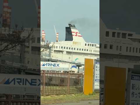 shorts 北海道へ向かうのかなぁ〜　ライラック号　秋田フェリーターミナル(？)   2026年4月30日