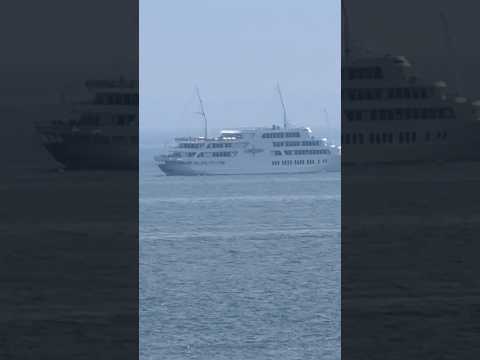 shorts 遠くに豪華客船🛳️？　須磨シーワードにて　2026年7月20日