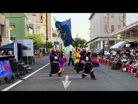 shorts 夢湊烈風✕ 山形庄内よさこい連盟　酒田まつり 宵祭りにて　2026年5月19日