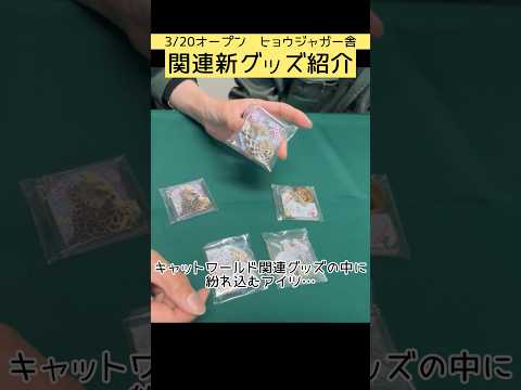 【3/20ヒョウジャガー舎リニューアルオープン】関連グッズ紹介に紛れ込むアイツ…　東武動物公園 動物 動物園 zoo… サムネイル