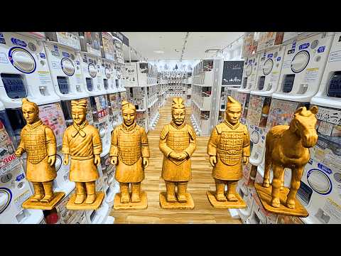 【ガチャ活】新作ガチャガチャ40連！兵馬俑！本物再現するには320万？！ サムネイル