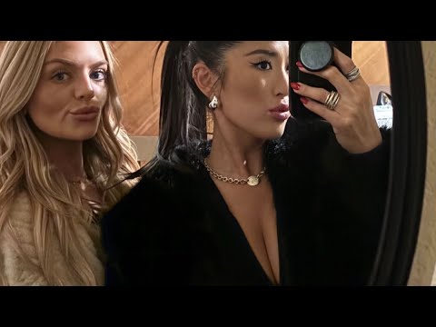 [4K USA] Blue Raincoat Black Dress Clean bikini Confident &… サムネイル