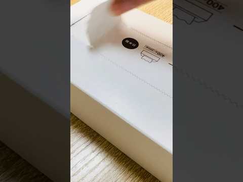 Oddly Satisfying Tissue Box Opening Sounds | ASMR サムネイル