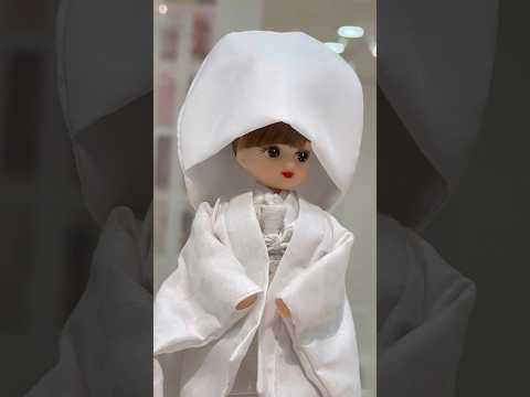 shorts 和装のウエディングものは この白無垢だけなのだそうです！　しあわせのリカちゃん展にて　成田文化芸術センタ… サムネイル