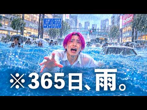 １年間ずっと雨だったら世界はどうなるのか...【コント】
