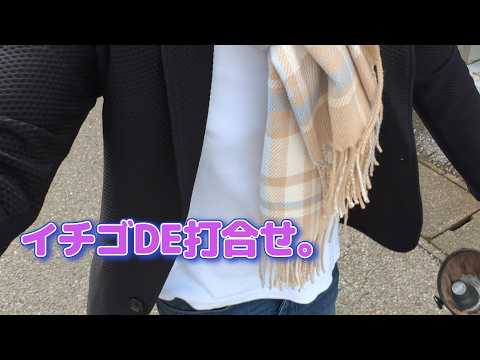 イチゴDE打合せ。ゴールデンレトリバーティト サムネイル