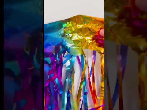 Addictive Party Foil Crinkles 🥳Sensory Play ASMR サムネイル