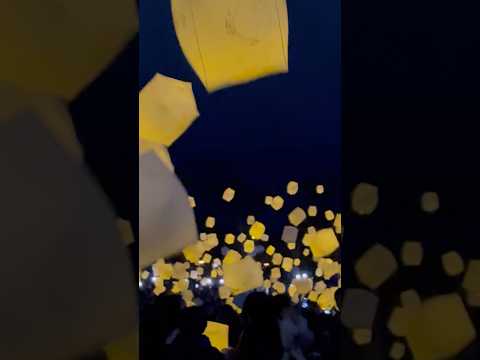 shorts 夜空に揺れるランタン　山中湖アイスキャンドルフェスティバル　山中湖交流プラザきららにて　2026年2月2… サムネイル