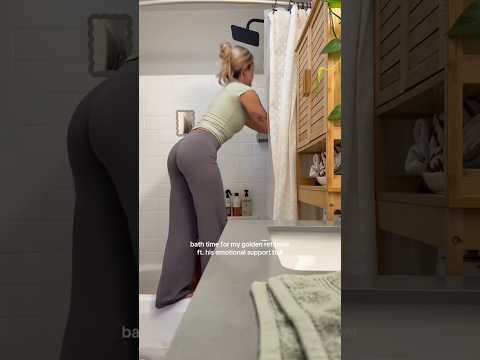 coming home to my golden retriever🥵 goldenretreiver dog ind…