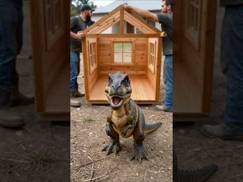 We Built a Luxury Home for a Baby T-Rex 🦖🏠 サムネイル