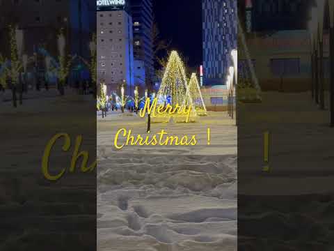 shorts 旭川駅前にて　2025年12月18日 サムネイル