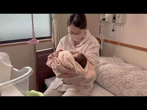 出産から術後の辛すぎるリハビリ頑張って、ようやく娘を抱っこすることができた幸せな瞬間 サムネイル